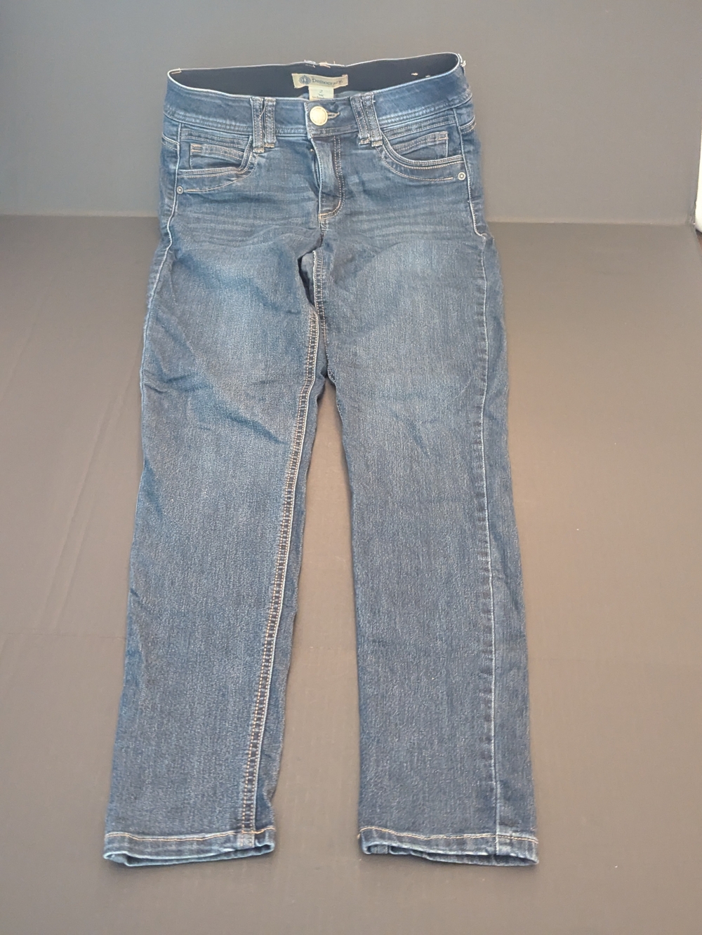 Democracy Women's Straight-Leg Jeans in Medium Blue Size 2